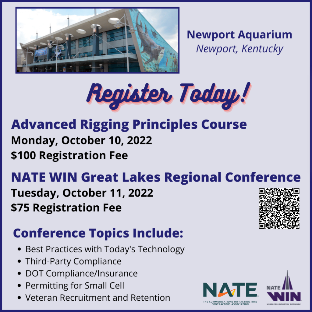 NATE WIN Great Lakes Regional Conference 2022 Event Flyer